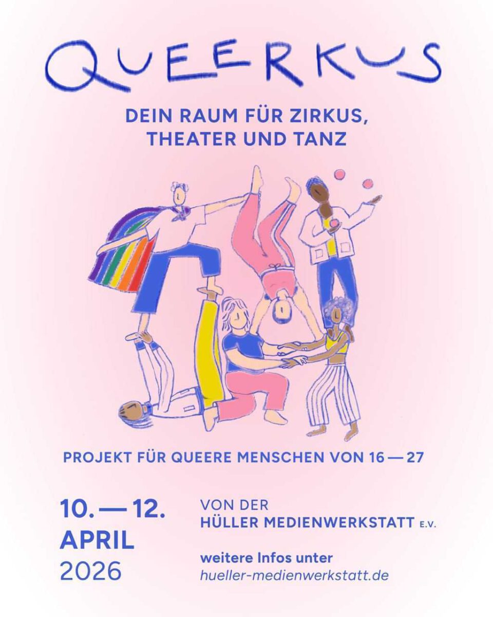 QUEERKUS – Dein Raum für Zirkus, Ausdruck & Queerness!